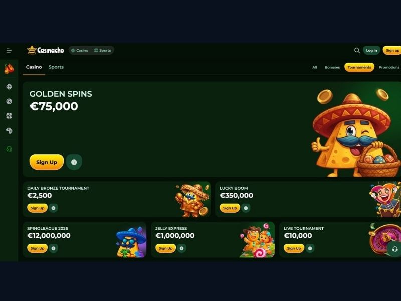 KYC-Verifizierung und Dashboard-Übersicht bei Casinacho Casino für Deutschland